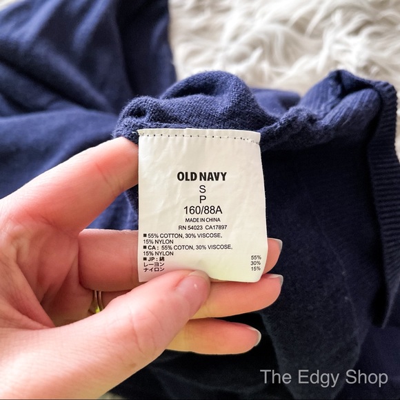 Old Navy | Crewneck Button Cardigan Sweater - Picture 5 of 6